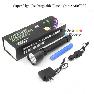 Super Light Rechargeable Flashlight : AA007002